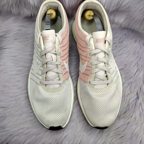 Nike Dualtone Racer Pink Mesh Running Gym Sneakers Womens Size 9.5 - Picture 4 of 7